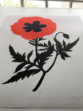 Load image into Gallery viewer, Poppy Cameo Giclee