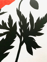 Load image into Gallery viewer, Poppy Cameo Giclee