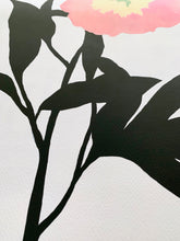 Load image into Gallery viewer, PAIR of Poppy & Peony Cameo Giclees