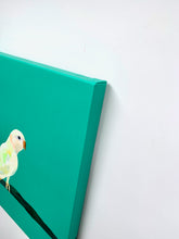 Load image into Gallery viewer, Lucky On Emerald - Parrot Giclee