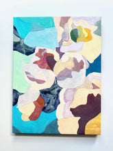 Load image into Gallery viewer, Turquoise Floral Abstraction Giclee