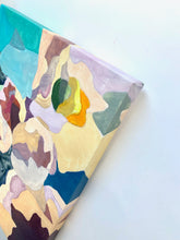 Load image into Gallery viewer, Turquoise Floral Abstraction Giclee
