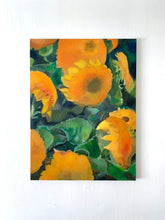 Load image into Gallery viewer, Sunflower Field Pair Original Oil Paintings On Canvas