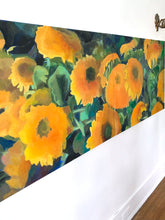 Load image into Gallery viewer, Sunflower Field Pair Original Oil Paintings On Canvas