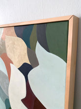 Load image into Gallery viewer, FRAMED Amber & Tobacco Original Abstract Oil Painting