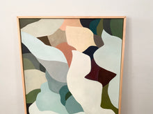 Load image into Gallery viewer, FRAMED Amber & Tobacco Original Abstract Oil Painting