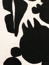 Load image into Gallery viewer, Brutalist Bouquet Black And White Abstraction Giclee