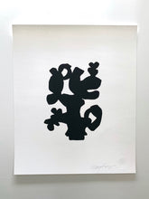 Load image into Gallery viewer, "Eden" Black And White Abstraction Giclee