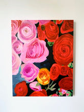 Load image into Gallery viewer, Farmers' Market Ranunculus Bouquet Giclee