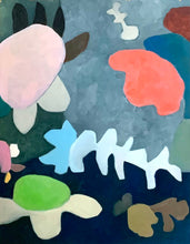 Load image into Gallery viewer, New Love Landscape Original Abstract Oil Painting 16" x 20"