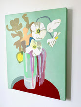 Load image into Gallery viewer, Japanese Anemone With Lemon Bouquet Giclee