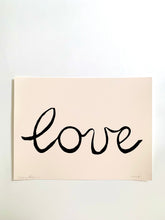 Load image into Gallery viewer, New Love 'love' Limited Edition Giclee On Paper 12" x 16"