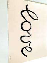 Load image into Gallery viewer, New Love 'love' Limited Edition Giclee On Paper 12" x 16"