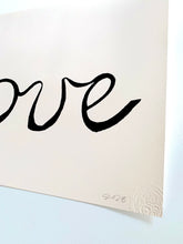 Load image into Gallery viewer, New Love 'love' Limited Edition Giclee On Paper 12" x 16"