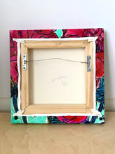 Load image into Gallery viewer, Red Anemones On Jade Giclee