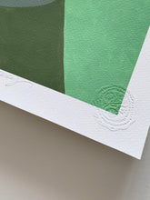 Load image into Gallery viewer, White Peony Bouquet In A Jade Room Giclee