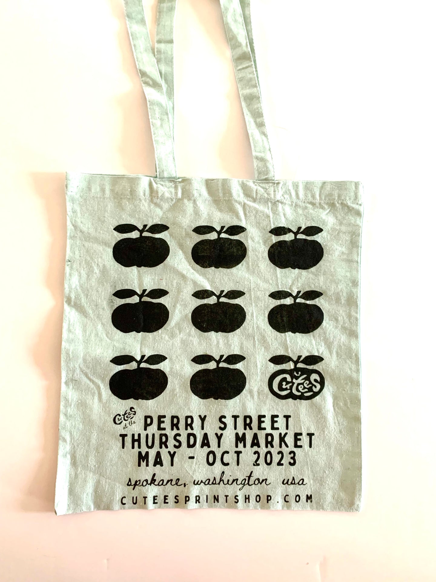 Perry Street Thursday Market Screen-printed Tote
