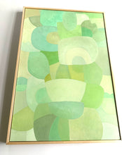 Load image into Gallery viewer, Pistachio Macaroons For Breakfast 24&quot; x 36&quot; oil painting on canvas
