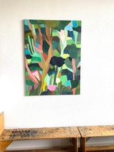 Load image into Gallery viewer, Moon Gate 5 Original Abstract Oil Painting by Neicy Frey 2026
