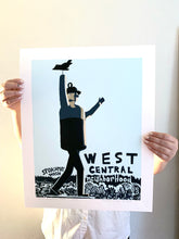 Load image into Gallery viewer, West Central Neighborhood &#39;Boris&#39; Limited Edition Giclee On Paper 16 x 20
