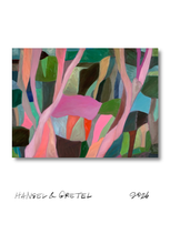 Load image into Gallery viewer, Hansel &amp; Gretel Original Abstract Oil Painting by Neicy Frey 2026

