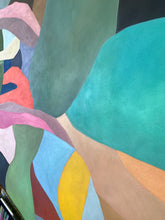 Load image into Gallery viewer, 'Holding Up The Sky #2' Original Abstract Oil Painting by Neicy Frey 2026
