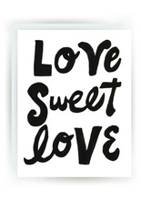 Load image into Gallery viewer, NF H 25 / Love Sweet Love Greeting Card
