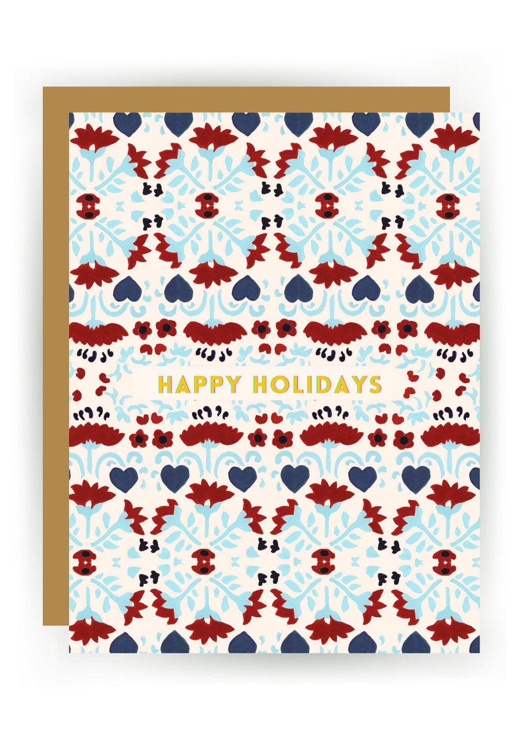 NF H 14 / Happy Holidays (Scandi) Greeting Card