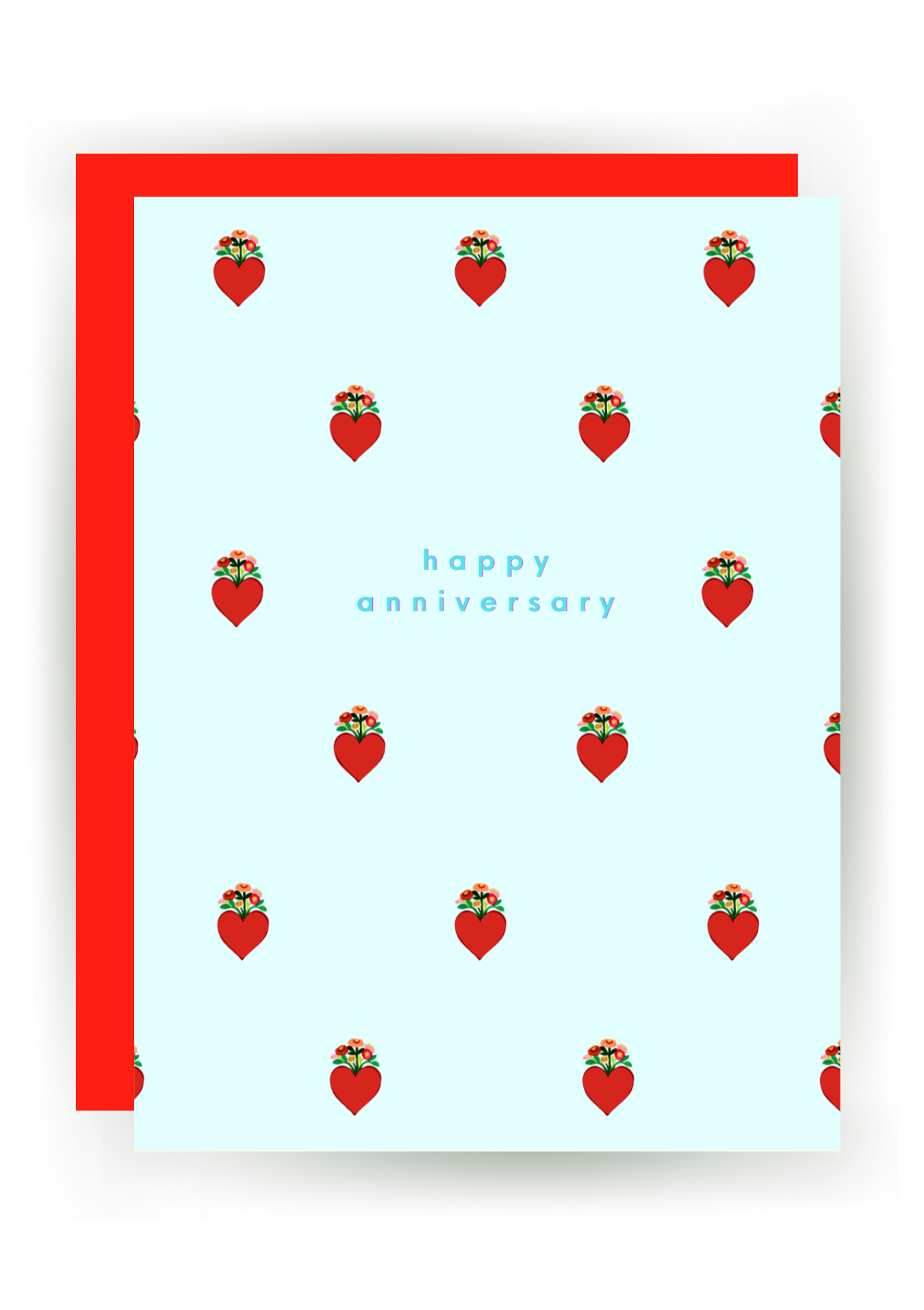 NF OC 16 /  'Happy Anniversary' Greeting Card