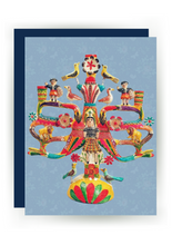 Load image into Gallery viewer, NF FCS Festive Candelera / Assorted Boxed Card Set of 4 / 3 box sets

