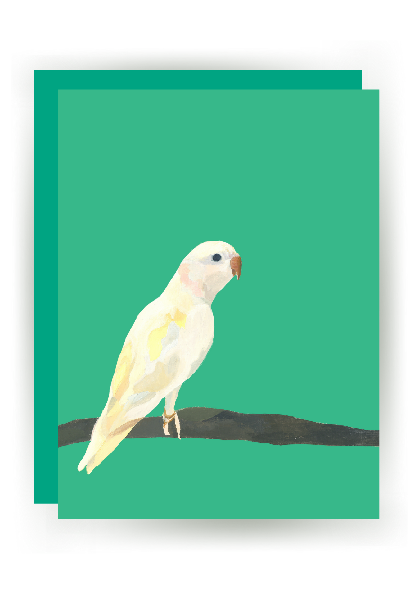 Lucky Birdie Greeting Card
