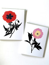 Load image into Gallery viewer, Floral Cameos Boxed Set Of 4 Greeting Cards
