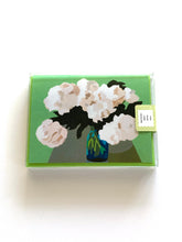 Load image into Gallery viewer, White Peonies Jade Room Greeting Card
