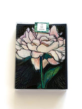 Load image into Gallery viewer, Blush Peony On Jet Greeting Card
