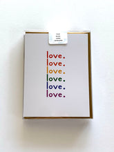 Load image into Gallery viewer, NF GC 059  / Rainbow Love Greeting Card
