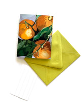 Load image into Gallery viewer, NF GC 053h  / Three Clementines Greeting Card
