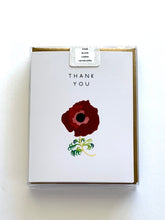 Load image into Gallery viewer, Anemone Thank You Greeting Card
