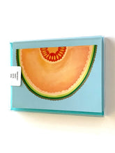 Load image into Gallery viewer, Juicy Cantaloupe Greeting Card
