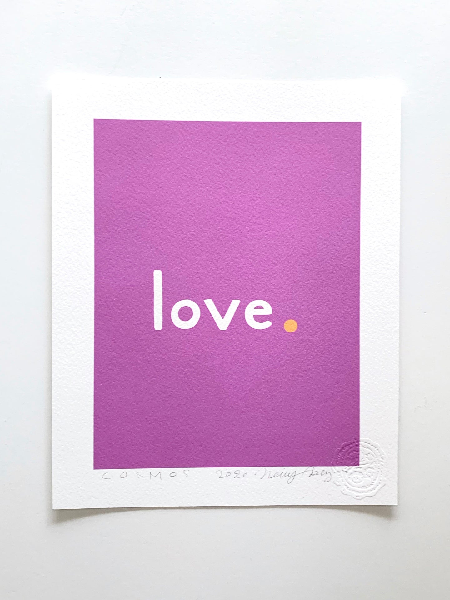 The Love Print: Cosmos