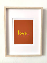 Load image into Gallery viewer, The Love Print: Flax 16 x 20
