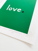 Load image into Gallery viewer, The Love Print: Rhubarb
