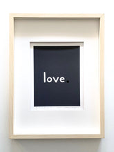 Load image into Gallery viewer, The Love Print: Indigo
