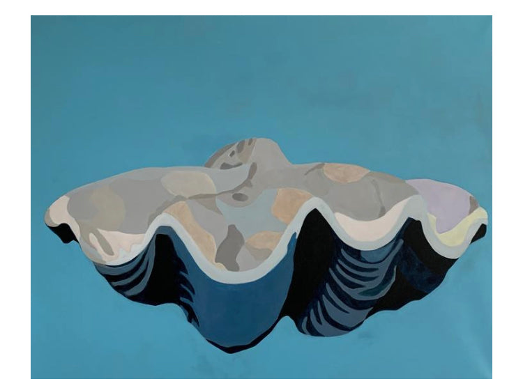 Giant Clam  Giclee On Paper 18 x 22
