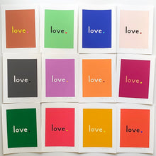 Load image into Gallery viewer, The Love Print: Flax 16 x 20

