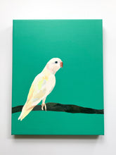 Load image into Gallery viewer, Lucky On Emerald - Parrot Giclee
