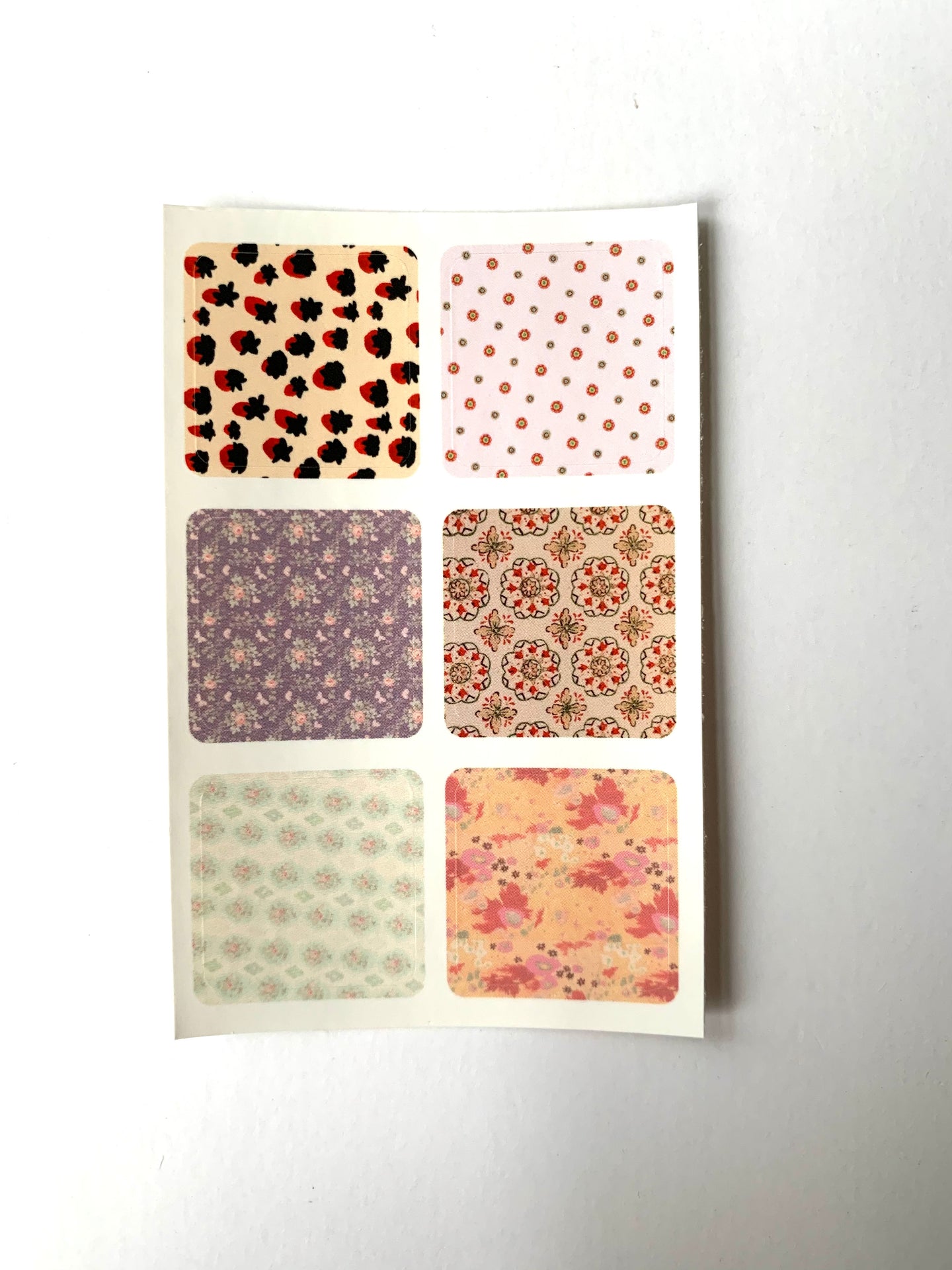 Bisque Patterns Mini Sticker Sheets