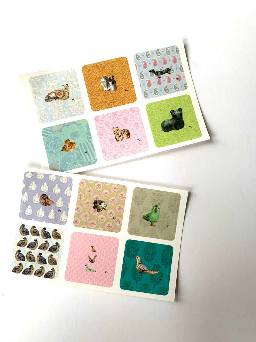 12 Tonala Pets Mini Stickers