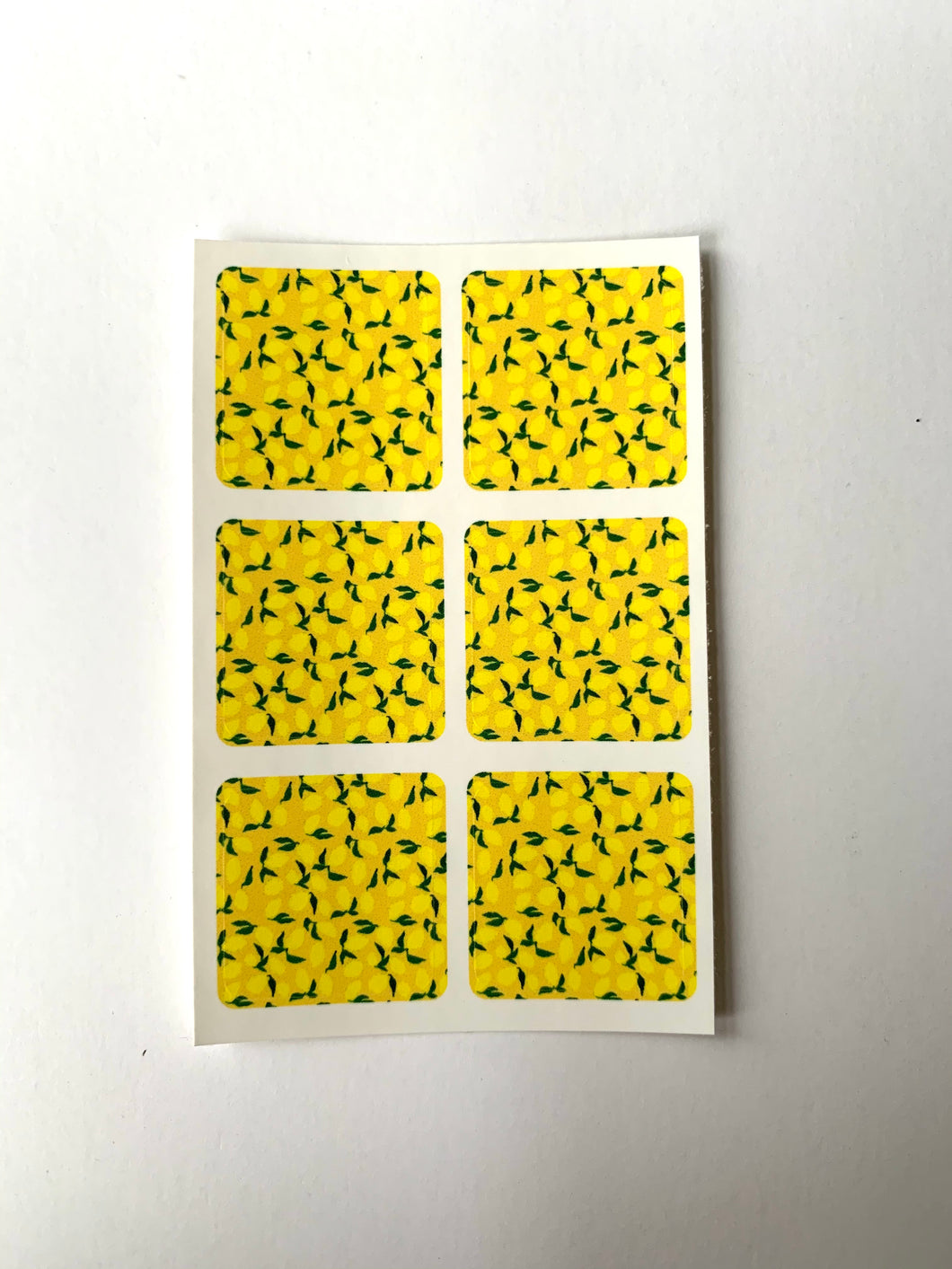 Lemons Mini Sticker Sheet