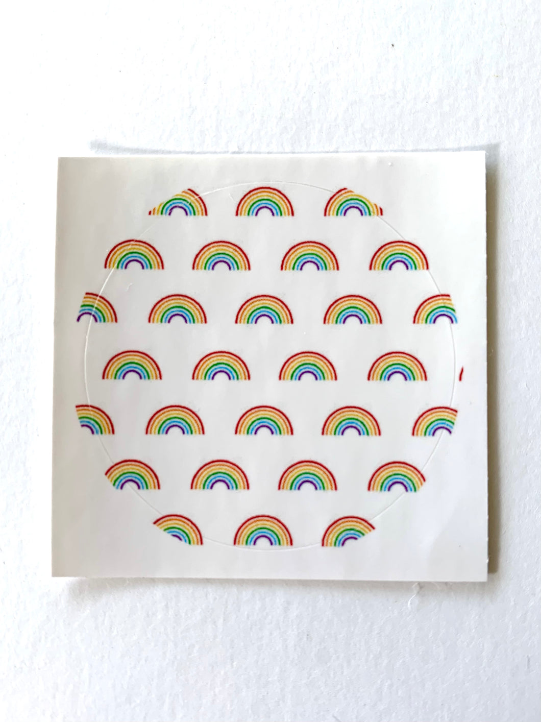 Tiny Rainbows Sticker Sheet - (4) 1.5