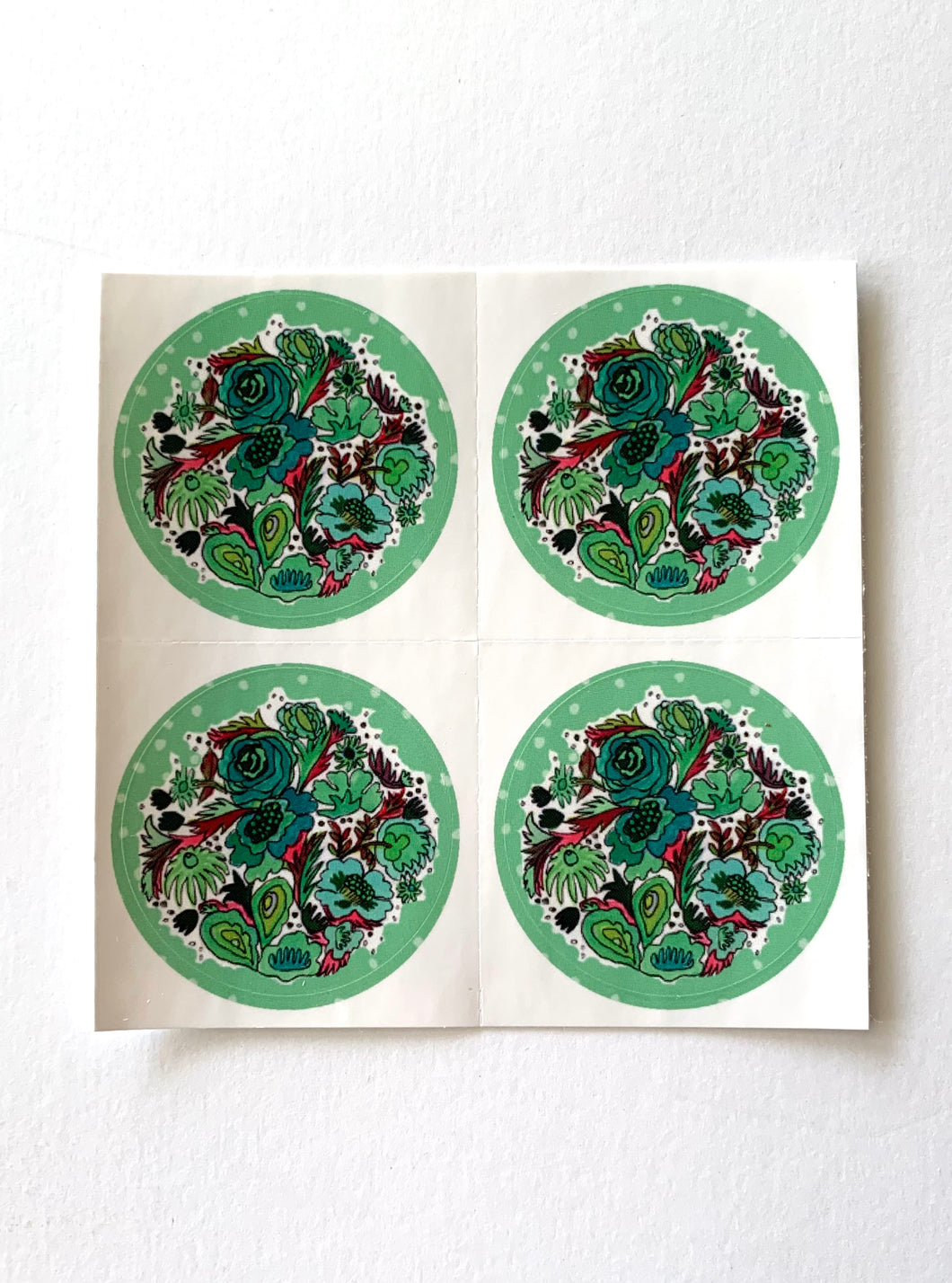 Mistletoe Sticker Sheet - (4) 1.5